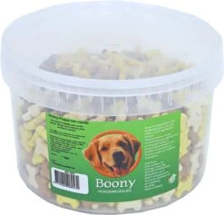 Boony Hondenkoek Puppy Botjes Mix Vanille, Emmer A 1000 Gram -Hondenspullen Verkoop 1200x1153 1