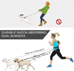 BOTC Looplijn Hond Met Heupriem Voor Hardlopen - Hondenriem - Zwart -Hondenspullen Verkoop 1200x1161 16