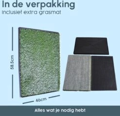 Merkloos Gtrise Hondentoilet Met 2 Matten - Out/Indoor - Zindelijkheidstraining Ebook - Dieren Wc 12 Merkloos Gtrise Hondentoilet Met 2 Matten - Out/Indoor - Zindelijkheidstraining Ebook - Dieren Wc -Hondenspullen Verkoop 1200x1162 16