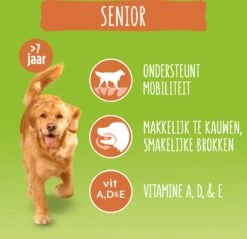 Bonzo Droog Senior - Hondenvoer Kip & Groenten - 15 Kg -Hondenspullen Verkoop 1200x1162 3