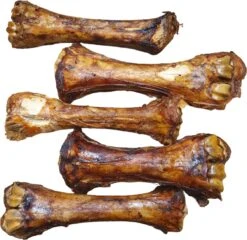 5× - Kalfsbot - Kauwsnack - Hondensnack - Ca 400 Gram Per Stuk - Lengte Bot 20 Tot 25 Cm -Hondenspullen Verkoop 1200x1164 4