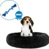 Pawzle Hondenmand - Donut Hondenkussen - Kattenmand - Bed Voor Honden & Katten - Wasbaar - 50cm - Zwart 2 Pawzle Hondenmand - Donut Hondenkussen - Kattenmand - Bed Voor Honden & Katten - Wasbaar - 50cm - Zwart -Hondenspullen Verkoop 1200x1165 7