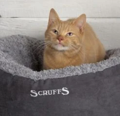 Scruffs Cosy Kattenmand - Comfortabel En Voordelig Met Zachte Binnenvoering En Imitatie Suède Buitenvoering - 3 Kleuren - Ø 45 Cm - Karamel -Hondenspullen Verkoop 1200x1167 10