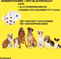 Merkloos Ultrasone Hondentrainer - Anti Blafapparaat | Anti Blaf Apparaat | Anti Blafband | Dierendag | Trainer | Design | Schelp | Retro | Blafband Voor Honden -Hondenspullen Verkoop 1200x1167 14