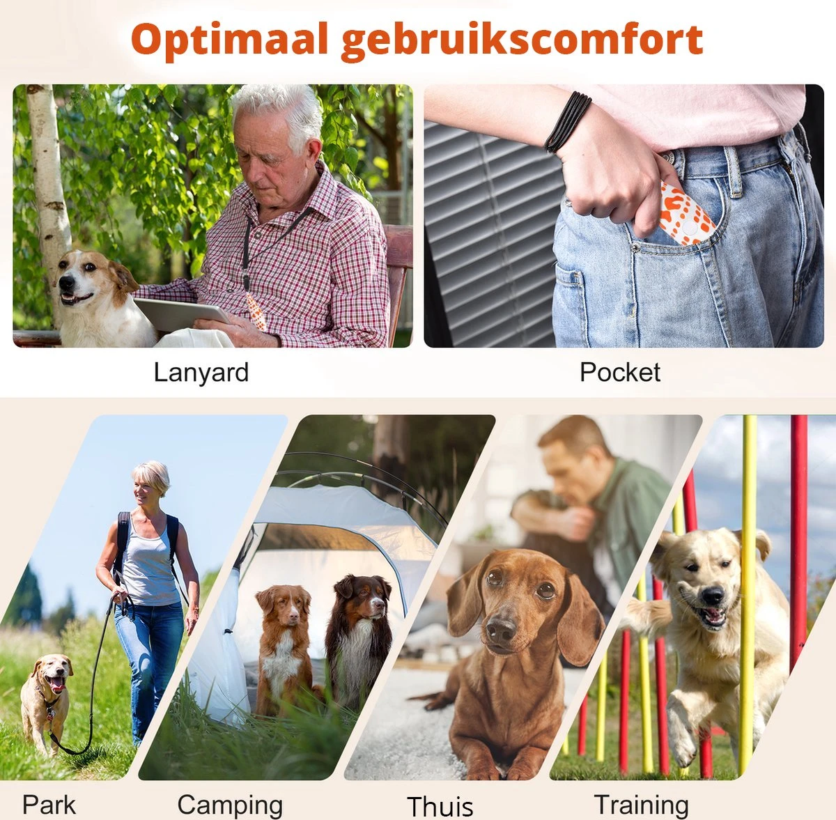 Merkloos LotaHome - Anti Blaf Apparaat - Hondentrainer Voor Binnen En Buiten - Bereik Tot 15 Meter - Diervriendelijk - Zonder Schok - Ultrasone - Voor Alle Honden - Inclusief Clicker 12 Merkloos LotaHome - Anti Blaf Apparaat - Hondentrainer Voor Binnen En Buiten - Bereik Tot 15 Meter - Diervriendelijk - Zonder Schok - Ultrasone - Voor Alle Honden - Inclusief Clicker - Afbeelding 10