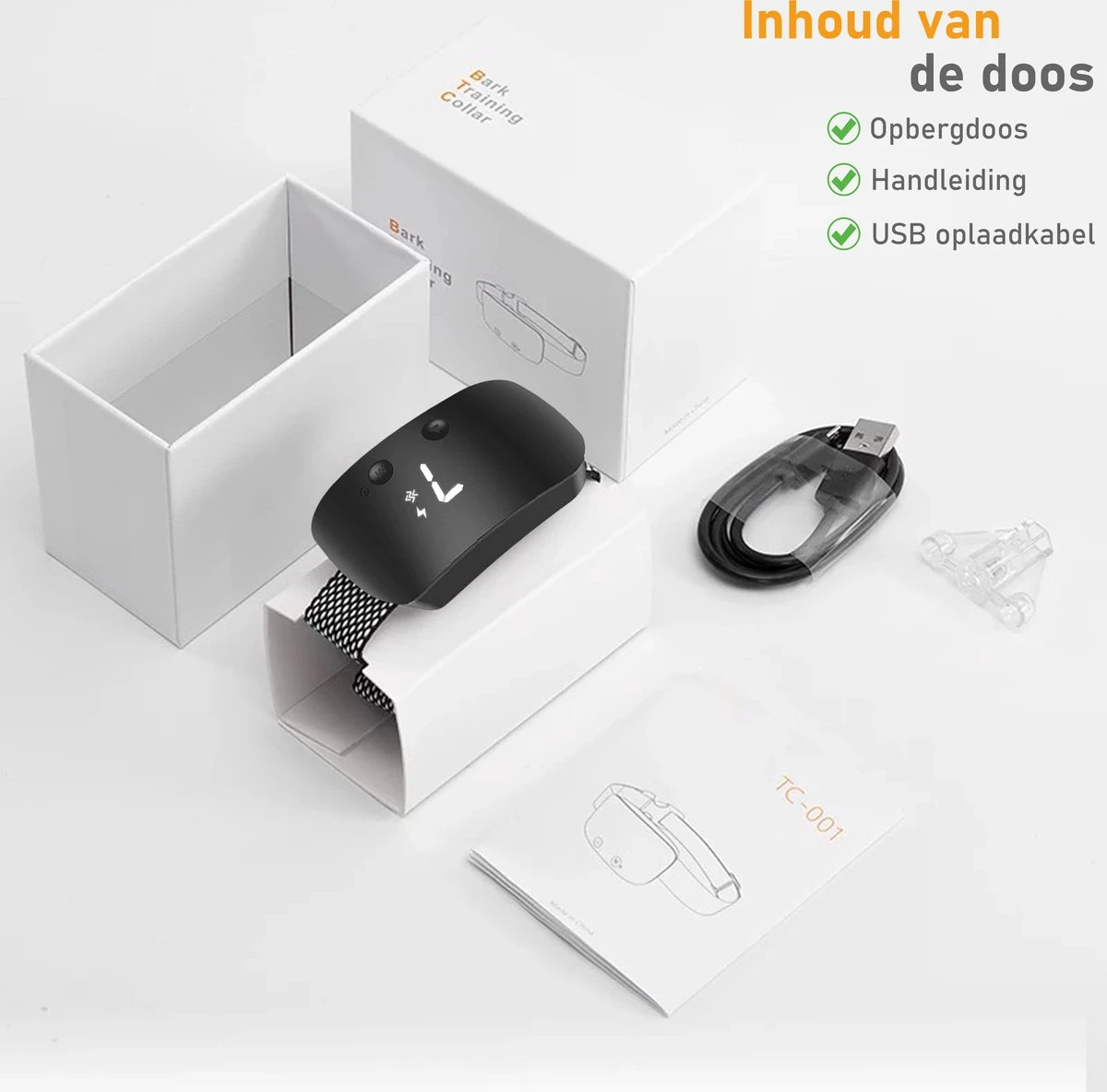 Salvano Anti Blafband - Blafband Voor Honden - Opvoedingshalsbanden - Voor Kleine En Grote Honden - Anti Blafband Zonder Schok- Oplaadbaar - Anti Blaf Apparaat - Blafband - Diervriendelijk 6 Salvano Anti Blafband - Blafband Voor Honden - Opvoedingshalsbanden - Voor Kleine En Grote Honden - Anti Blafband Zonder Schok- Oplaadbaar - Anti Blaf Apparaat - Blafband - Diervriendelijk - Afbeelding 4