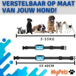 MyPets™ Anti-blafband - Anti Blaf Apparaat - Voor Kleine Honden En Grote Honden - Diervriendelijk - Opvoedingshalsband - Trainingshalsband - 2022/2023 Versie - Inclusief Batterijen -Hondenspullen Verkoop 1200x1188 13