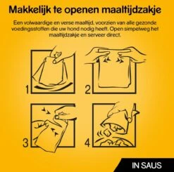 Pedigree Adult In Saus Honden Natvoer - Vier Verschillende Smaken - 80 X 100 Gr -Hondenspullen Verkoop 1200x1189 5