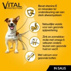 Pedigree Adult In Saus Honden Natvoer - Vier Verschillende Smaken - 80 X 100 Gr -Hondenspullen Verkoop 1200x1189 6