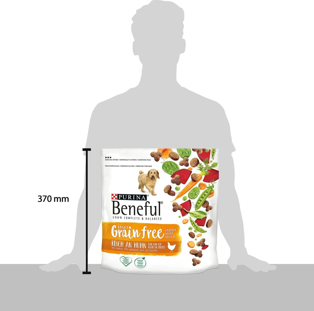 PURINA® Beneful® Grain Free Hondenvoer Rijk Aan Kip Met Groenten 1.2kg 7 PURINA® Beneful® Grain Free Hondenvoer Rijk Aan Kip Met Groenten 1.2kg - Afbeelding 5