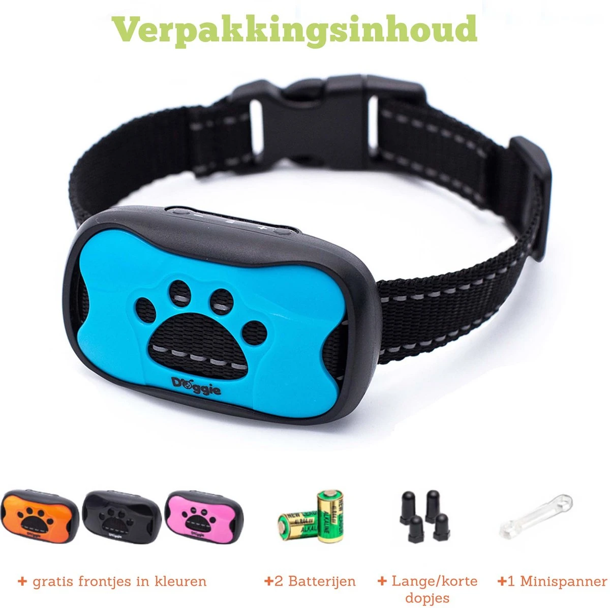 Doggie™ Anti Blafband - Diervriendelijk - GEEN Schok - Anti Blafband - Hondenhalsband 4 Doggie™ Anti Blafband - Diervriendelijk - GEEN Schok - Anti Blafband - Hondenhalsband - Afbeelding 2