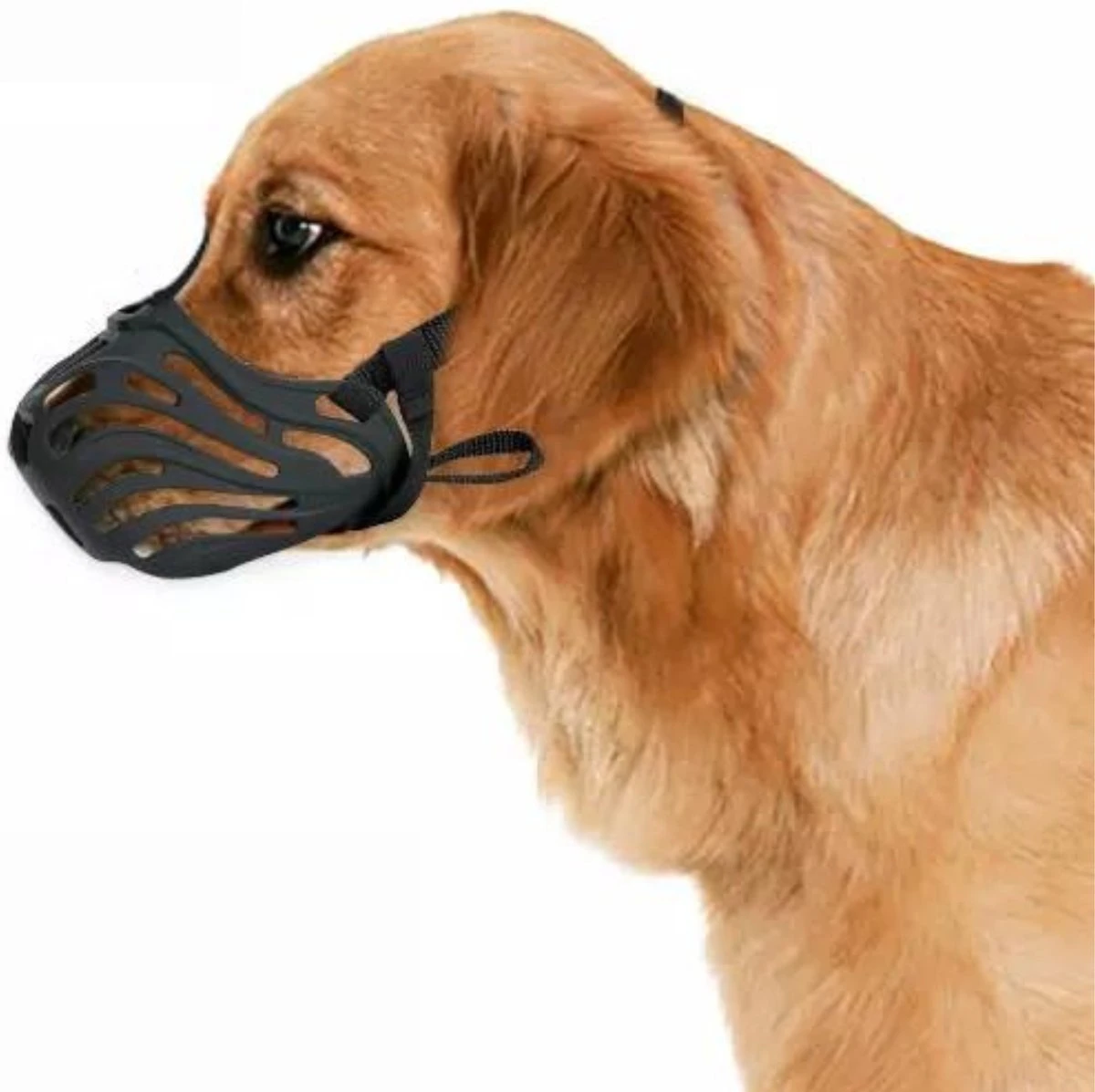 XtraSafe Muilkorf Voor Kleine Honden - Zwart - Maat 4 - Comfortabel 8 XtraSafe Muilkorf Voor Kleine Honden - Zwart - Maat 4 - Comfortabel - Afbeelding 6