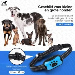 PetFriends Anti Blafband Zonder Schok - Gratis Hondenfluit - USB Oplaadbaar - Anti Blaf Apparaat - Opvoedingshalsband - Voor Grote En Kleine Honden -Hondenspullen Verkoop 1200x1197 13