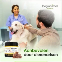 DOG OPTIMAL ANTI ALLERGY SUPPORT 120 Stuks - Allergie - Honden - Hondensnacks - Hondenkoekjes - Hondensupplementen - Honden - Puppy - Hondenvoeding - Weerstand - Jeuk-hond - Jeuk -Hondenspullen Verkoop 1200x1200 11
