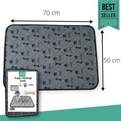 Jooba Puppy Training Pads - Wasbare Puppy Pads 2 Stuks - Hondentoilet - 70x50cm - Puppy -Hondenspullen Verkoop 1200x1200 1214