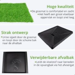 AWEMOZ Hondentoilet Kunstgras - Met 2 Matten En Opvangbak - 64x52x7,5cm - Puppy Pads - Zindelijkheidstraining Hond - Training Pads - Indoor / Outdoor Honden Toilet 14 AWEMOZ Hondentoilet Kunstgras - Met 2 Matten En Opvangbak - 64x52x7,5cm - Puppy Pads - Zindelijkheidstraining Hond - Training Pads - Indoor / Outdoor Honden Toilet -Hondenspullen Verkoop 1200x1200 1241