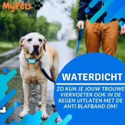 MyPets™ Anti-blafband - Anti Blaf Apparaat - Voor Kleine Honden En Grote Honden - Diervriendelijk - Opvoedingshalsband - Trainingshalsband - 2022/2023 Versie - Inclusief Batterijen -Hondenspullen Verkoop 1200x1200 1260