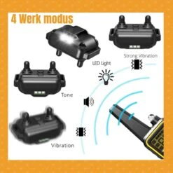 W&Z® Anti Blafband Inclusief Afstandsbediening- 3-60KG - Diervriendelijk - Zonder Schok - Vibratie/Audio/Licht - Anti Blaf Band - Water Bestendig 17 W&Z® Anti Blafband Inclusief Afstandsbediening- 3-60KG - Diervriendelijk - Zonder Schok - Vibratie/Audio/Licht - Anti Blaf Band - Water Bestendig -Hondenspullen Verkoop 1200x1200 1265