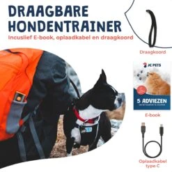 JC Pets Ultrasone Anti Blaf Apparaat Voor Kleine En Grote Honden - Oplaadbaar - Alternatief Anti Blafband Voor Honden - Diervriendelijk & Zonder Schok -Hondenspullen Verkoop 1200x1200 1279