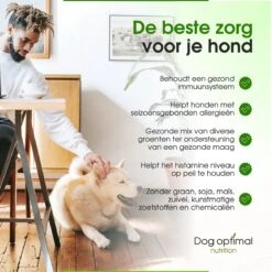 DOG OPTIMAL ANTI ALLERGY SUPPORT 120 Stuks - Allergie - Honden - Hondensnacks - Hondenkoekjes - Hondensupplementen - Honden - Puppy - Hondenvoeding - Weerstand - Jeuk-hond - Jeuk -Hondenspullen Verkoop 1200x1200 13