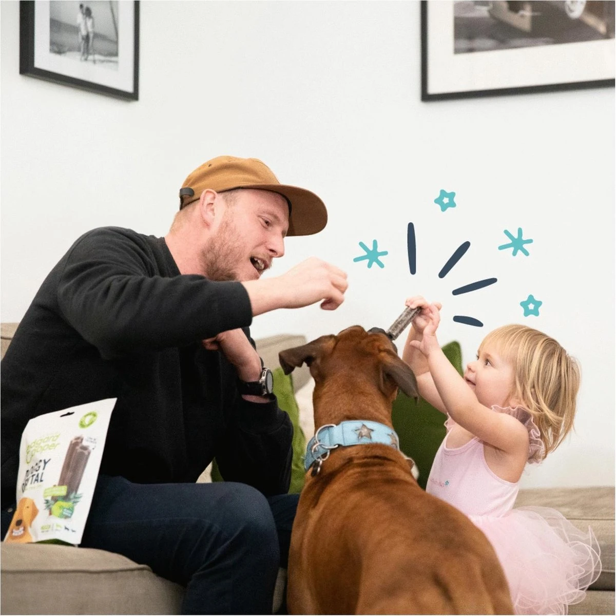 Edgard & Cooper Doggy Dental Sticks Appel - Eucalyptusolie Large 10 Edgard & Cooper Doggy Dental Sticks Appel - Eucalyptusolie Large - Afbeelding 8