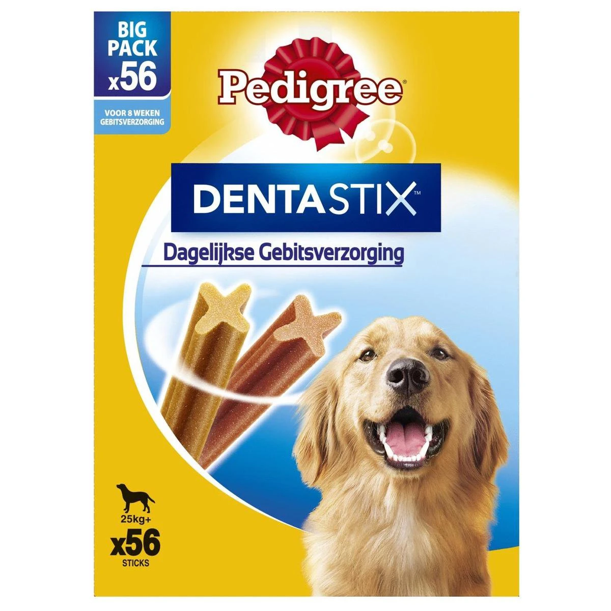 Pedigree Dentastix Kauwstaven - Gebitsverzorgende Hondensnacks - Maxi - 56 Stuks 3 Pedigree Dentastix Kauwstaven - Gebitsverzorgende Hondensnacks - Maxi - 56 Stuks
