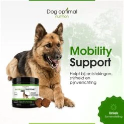 DOG OPTIMAL Gewricht Supplement 120 Stuks - Mobility - Glucosamine Hond - Artrose - Heupdysplasie - Gewrichten - Hondensnacks - Hondenkoekjes - Hondensupplementen - Honden - Puppy - Hondenvoeding -Hondenspullen Verkoop 1200x1200 193