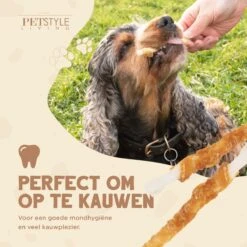 Petstyleliving Gedraaide Sticks Met Kip - Voordeelzak 100 Stuks 12,5cm - Hersluitbaar - Hondensnacks - Kauwstaaf -Hondenspullen Verkoop 1200x1200 211