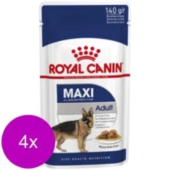 Royal Canin Shn Maxi Adult Pouch - Hondenvoer - 4 X 10 X 140 G -Hondenspullen Verkoop 1200x1200 225