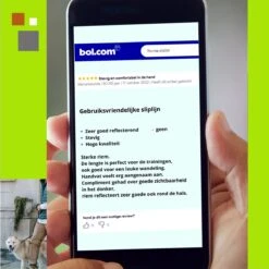 1FORME Hondenriem 15-25kg - Sliplijn Hond REFLECTEREND 2m, 1cm Ø - Jachtlijn 2 Ergonomische Handvaten - Dubbel Stop -Hondenspullen Verkoop 1200x1200 287