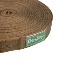 Hondenriem 20 Meter | Lange Lijn | Gerecycled Nylon | Trainingslijn | 2cm | Bruin -Hondenspullen Verkoop 1200x1200 332