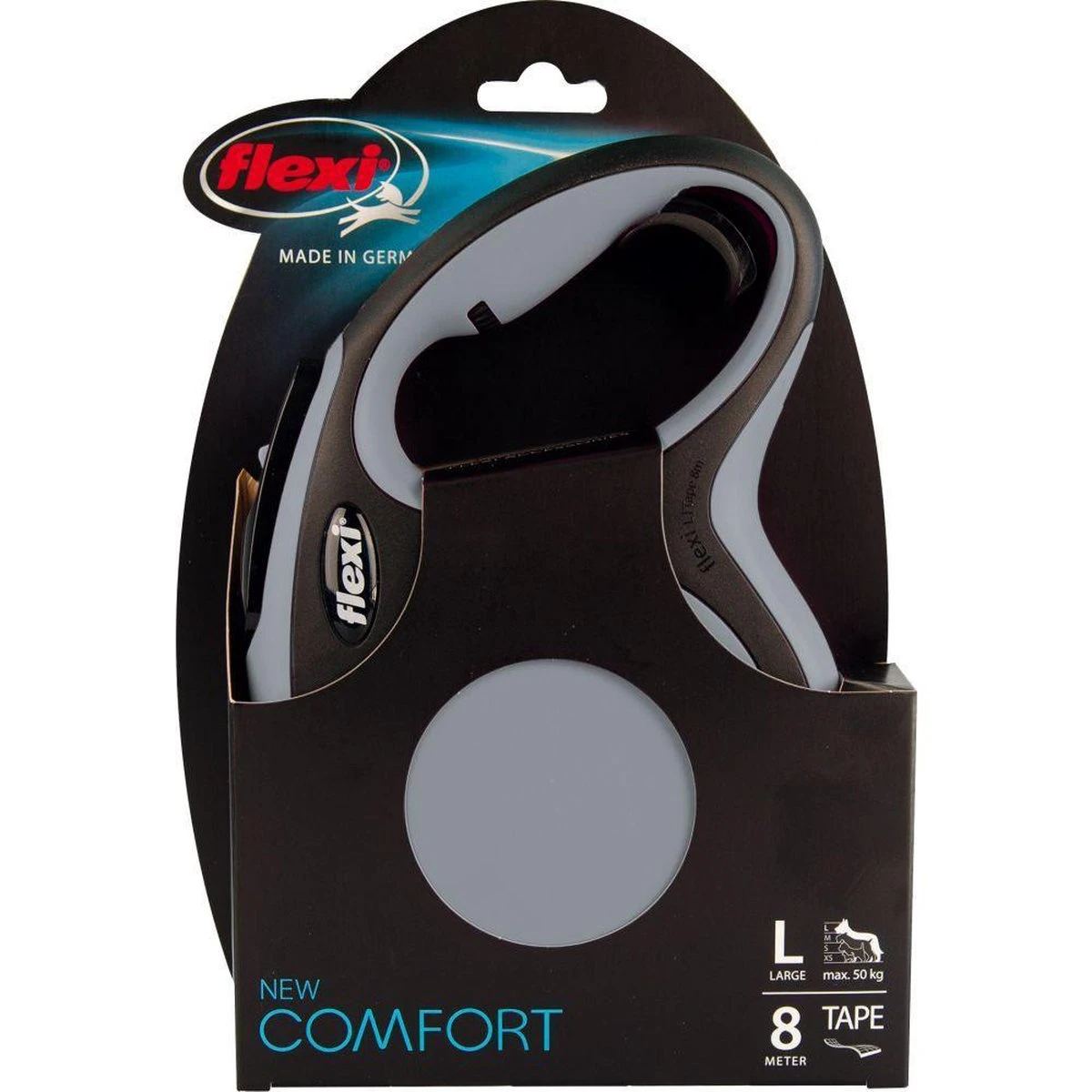 Flexi New Comfort Hondenriem - Grijs - L - 8 M 4 Flexi New Comfort Hondenriem - Grijs - L - 8 M - Afbeelding 2