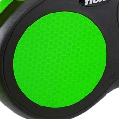 Flexi New Neon Tape - Hondenriem - Zwart/Groen - M - 5 M - (<25 Kg) -Hondenspullen Verkoop 1200x1200 345