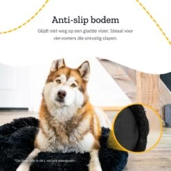 All 4 Pets Supply® Hondenmand Donut - Kattenmand - Maat XS - Geschikt Voor Honden/katten Tot 30 Cm - Hondenkussen - Zwart -Hondenspullen Verkoop 1200x1200 446