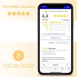 Coooper Donut Hondenmand - Fluffy Hondenmand - 100 Cm - XXL - Wasbaar - Pluche 16 Coooper Donut Hondenmand - Fluffy Hondenmand - 100 Cm - XXL - Wasbaar - Pluche -Hondenspullen Verkoop 1200x1200 518