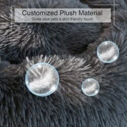 BOTC Hondenmand - Vetbed 60 Cm - Kattenmand - Warmtemat - Voor Honden En Katten - Grijs -Hondenspullen Verkoop 1200x1200 563