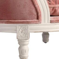 Lord Lou - George Roze Velvet S - Luxe Hondenmand - Luxe Kattenmand - 49x40x31 -Hondenspullen Verkoop 1200x1200 610