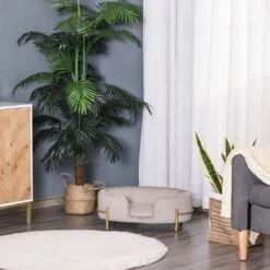 PawHut Huisdierenbank Hondenbank Kattenbank Zacht Rugleuning Metalen Poten Grijs D04-166 16 PawHut Huisdierenbank Hondenbank Kattenbank Zacht Rugleuning Metalen Poten Grijs D04-166 -Hondenspullen Verkoop 1200x1200 642