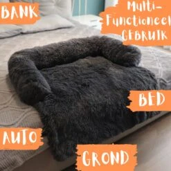 Origineel Hondendeken Voor Bank– Hondenkleed Fluffy – Pluche Hondenbed - Hondenmand Premium - Volledig Afritsbaar -Hondenspullen Verkoop 1200x1200 750