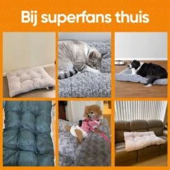 Happysnoots Hondenkussen 70 X 50cm - Hondenbed - Donut Dog Bed - Fluffy - Grijs - Wasbaar 26 Happysnoots Hondenkussen 70 X 50cm - Hondenbed - Donut Dog Bed - Fluffy - Grijs - Wasbaar -Hondenspullen Verkoop 1200x1200 801