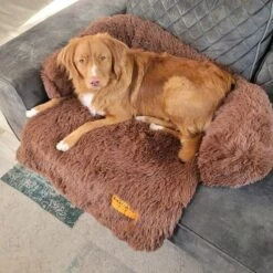 Origineel Hondendeken Voor Bank– Hondenkleed Fluffy – Pluche Hondenbed - Hondenmand Premium - Volledig Afritsbaar -Hondenspullen Verkoop 1200x1200 885