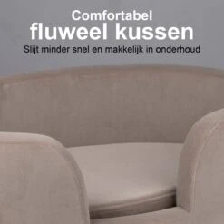 Maxxpro Pet Bed - Huisdieren Tot 80KG - Zacht Fluwelen Kussen - Verhoogd Katten- En Hondenbed - Grijs - 60,5 X 40,5 X 23,5 Cm -Hondenspullen Verkoop 1200x1200 898