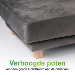 Maxxpro Katten- En Hondenbank - Grijs - Verhoogd Met Houten Poten - Fluweel Materiaal - 90 X 44 X 34 Cm - Huisdieren Tot 80 KG 11 Maxxpro Katten- En Hondenbank - Grijs - Verhoogd Met Houten Poten - Fluweel Materiaal - 90 X 44 X 34 Cm - Huisdieren Tot 80 KG -Hondenspullen Verkoop 1200x1200 909