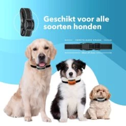 PET DOG® | Anti Blafband Voor Honden | 3 T/m 60 Kg | Oplaadbaar | Anti Blaf Band | Trainingsband | Vibratie En Geluid | Diervriendelijk | Shock Aan/uit Instelbaar -Hondenspullen Verkoop 1200x1200 963