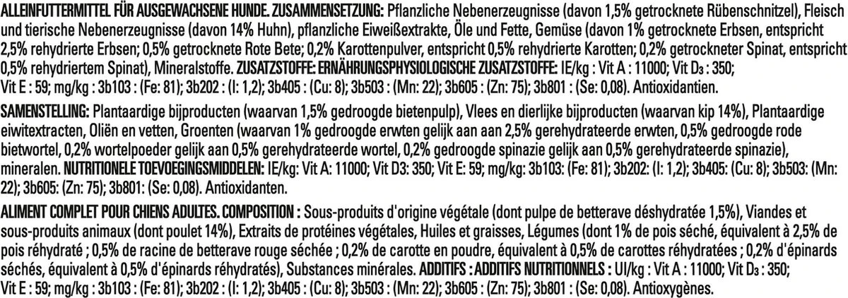 PURINA® Beneful® Grain Free Hondenvoer Rijk Aan Kip Met Groenten 1.2kg 6 PURINA® Beneful® Grain Free Hondenvoer Rijk Aan Kip Met Groenten 1.2kg - Afbeelding 4