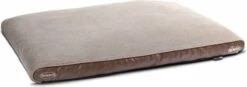 Scruffs Chateau - Hondenbed Orthopedisch Met Memory Foam Voor Extra Steun Voor Rug En Gewrichten - Grijs & Bruin Maat M/L - Kleur: Grijs, Maat: Large -Hondenspullen Verkoop 1200x424