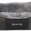 Hondenmand Zacht En Stevig, Anti-Slip En Wasbaar - Scruffs Chester Box Bed - In Grijs En Bruin In Maat S Tot XL - Kleur: Grijs, Maat: Large -Hondenspullen Verkoop 1200x503