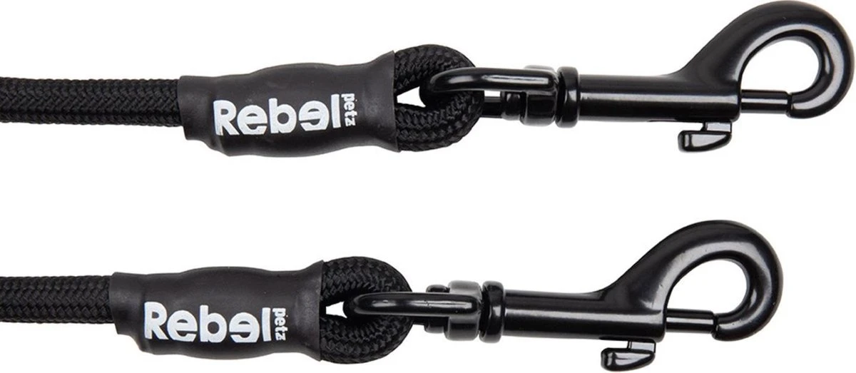 Rebel Petz - Dubbele Verstelbare Hondenriem Voor Twee Honden - Met Draaibare Sluiting En Zacht Handvat - Small En Large - Small (140 Cm Lang, Ø 8 Mm) 16 Rebel Petz - Dubbele Verstelbare Hondenriem Voor Twee Honden - Met Draaibare Sluiting En Zacht Handvat - Small En Large - Small (140 Cm Lang, Ø 8 Mm) - Afbeelding 14