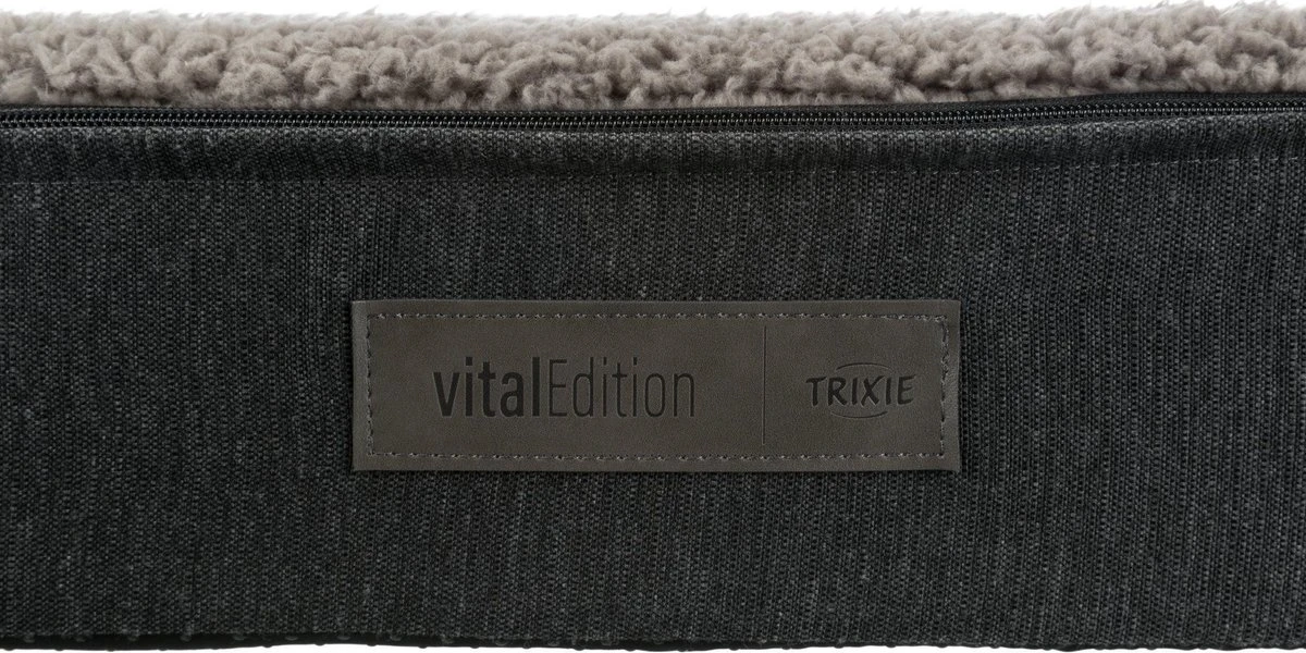 Trixie Hondenmand Sofa Bendson Orthopedisch Grijs (80X60 CM) 8 Trixie Hondenmand Sofa Bendson Orthopedisch Grijs (80X60 CM) - Afbeelding 6