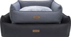 Benzano - Hondenmand - All Season - Wasmachine Wasbaar - Omkeerbaar Kussen - Pluche - Schuimvulling - Grijs - 80 CM -Hondenspullen Verkoop 1200x620 4